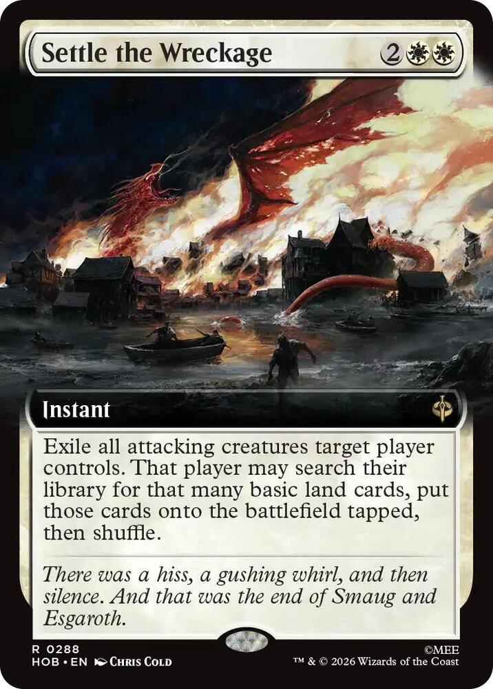 Settle the Wreckage (Extended Art) card image