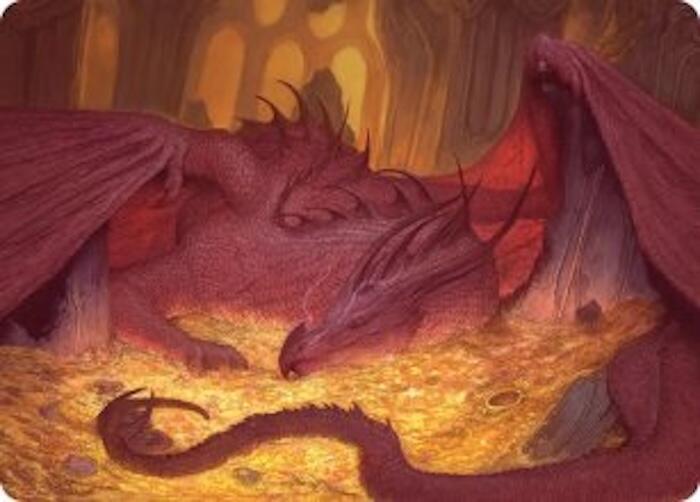 Smaug the Magnificent Art Card card image