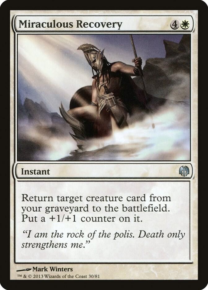 Miraculous Recovery card image