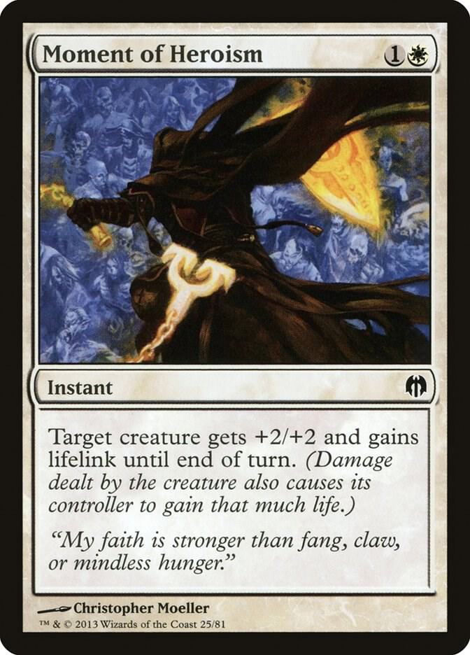 Moment of Heroism card image