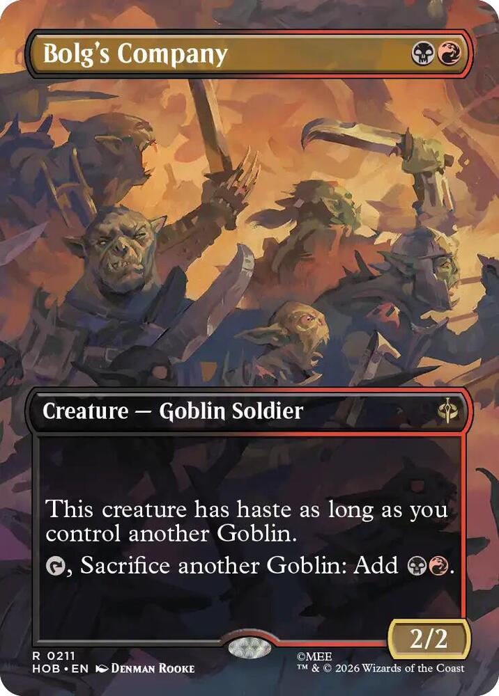 Bolg's Company (Borderless) card image