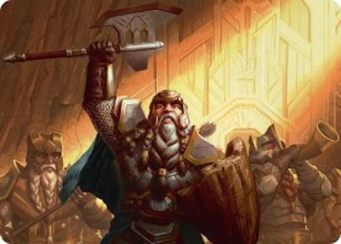 Thorin, Company's Leader Art Card card image