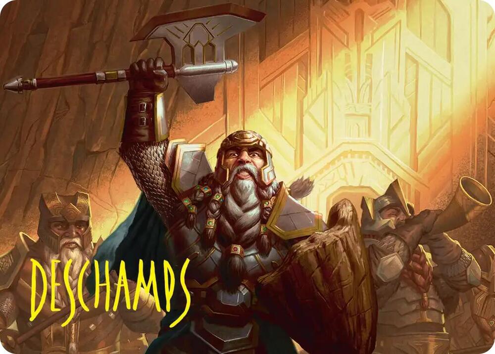 Thorin, Company's Leader Art Card (Gold-Stamped Signature) card image