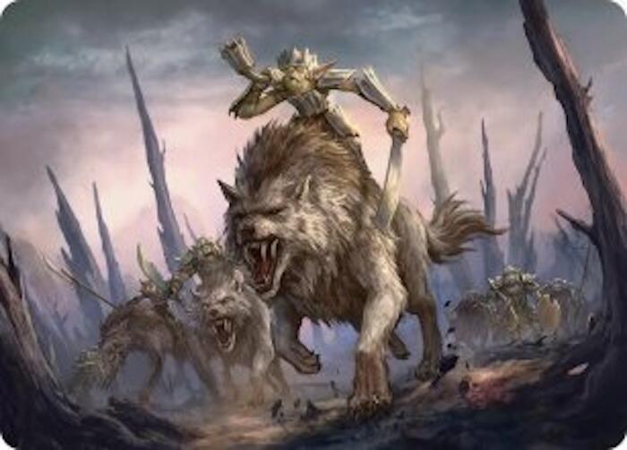 Signal the Onslaught Art Card card image