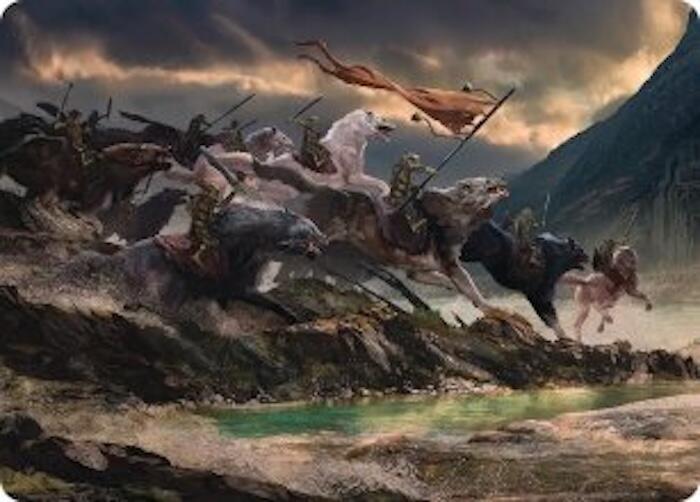 Tide of Fury and Disorder Art Card card image