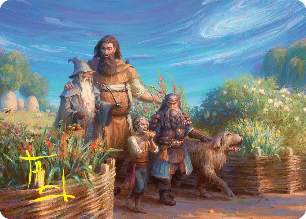 Beorn's Hospitality Art Card (Gold-Stamped Signature) card image