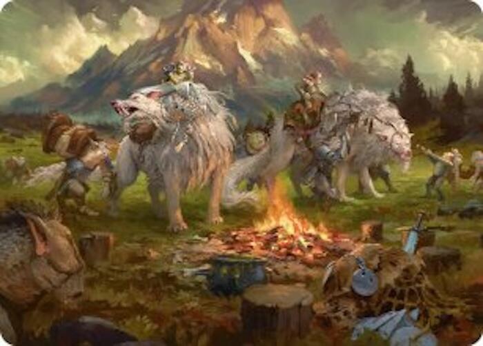Mount Gundabad Mobilizes Art Card card image
