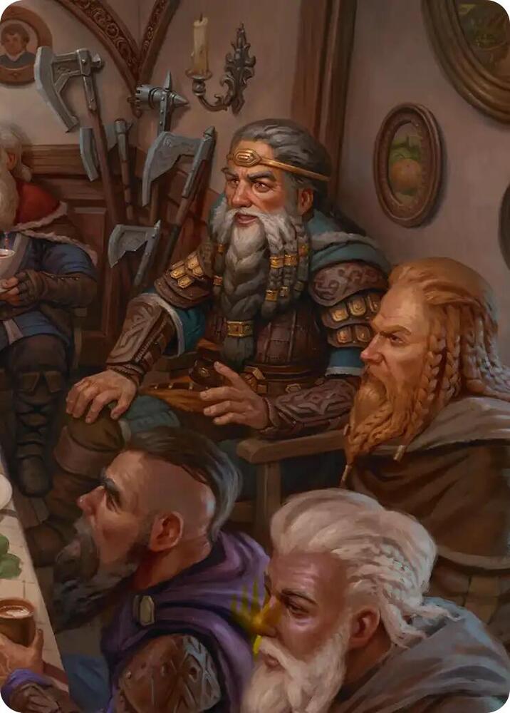 Thorin, King of Durin's Folk Art Card (3/12) card image