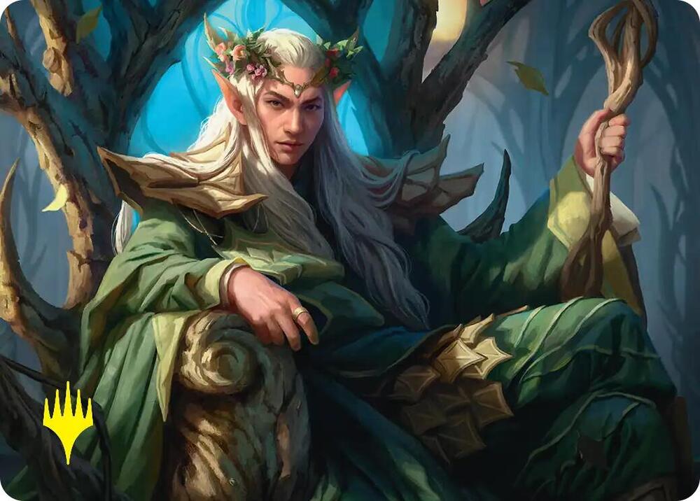 Thranduil, the Elvenking Art Card (Gold-Stamped) card image