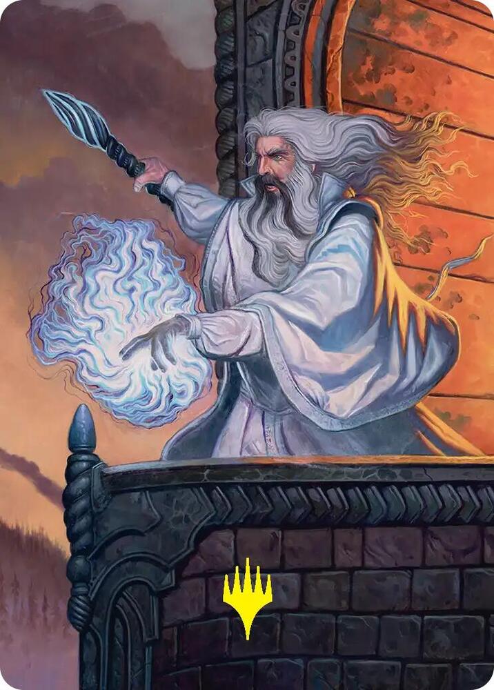 Saruman of Many Colors Art Card (Gold-Stamped) card image