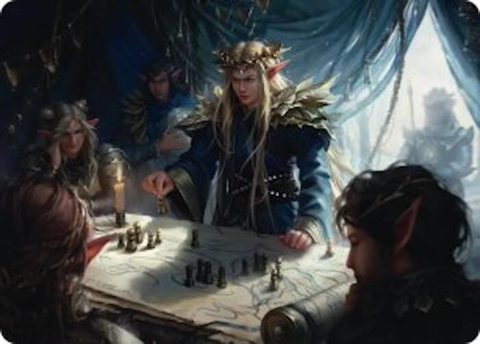 Thranduil the Strategist Art Card card image
