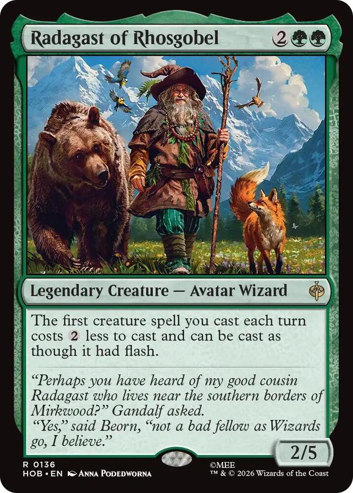 Radagast of Rhosgobel card image