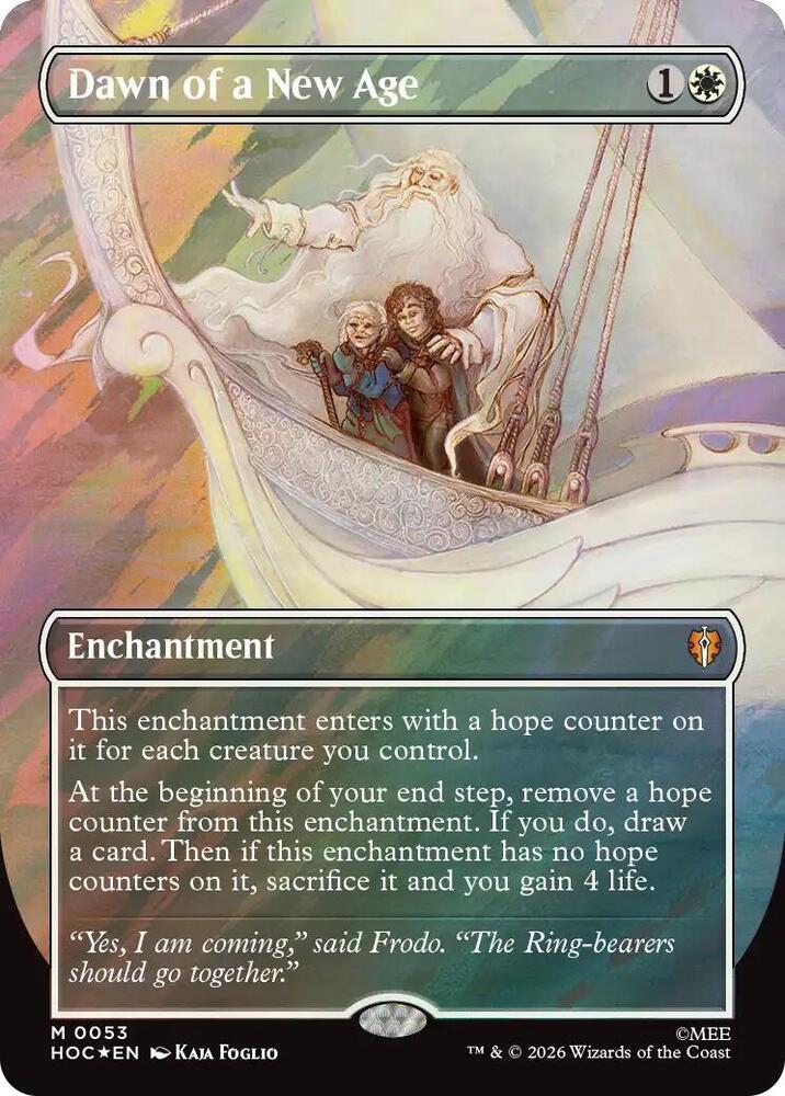 Dawn of a New Age (Borderless) (Surge Foil) card image