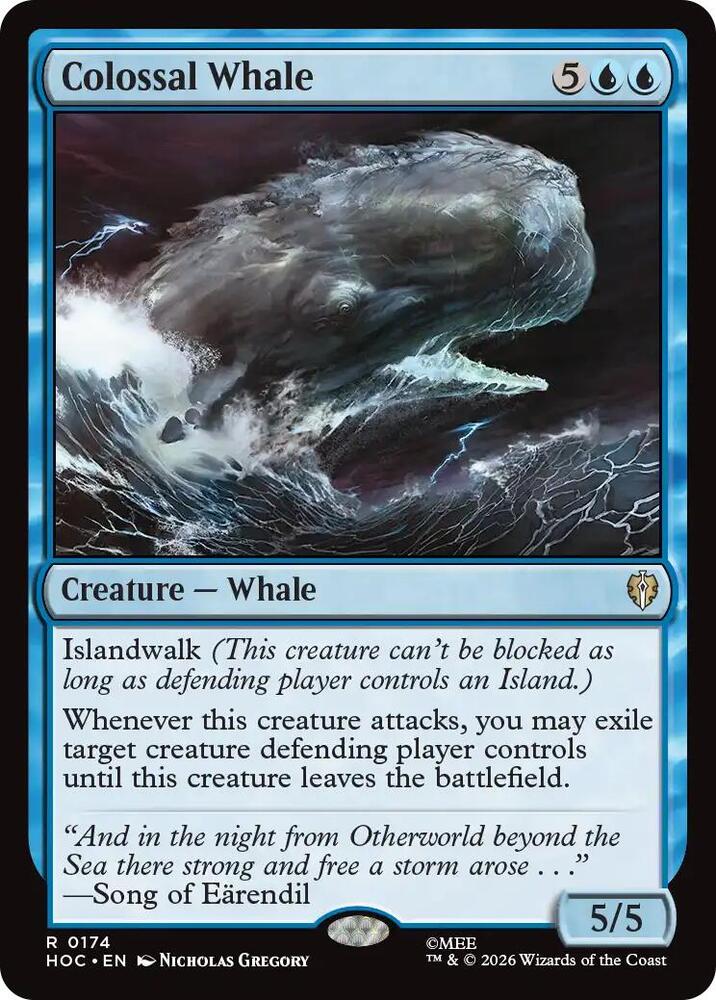 Colossal Whale card image