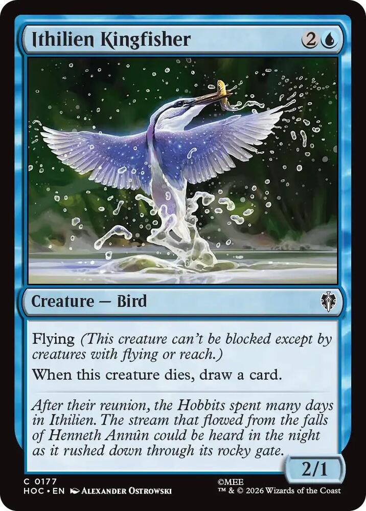 Ithilien Kingfisher card image
