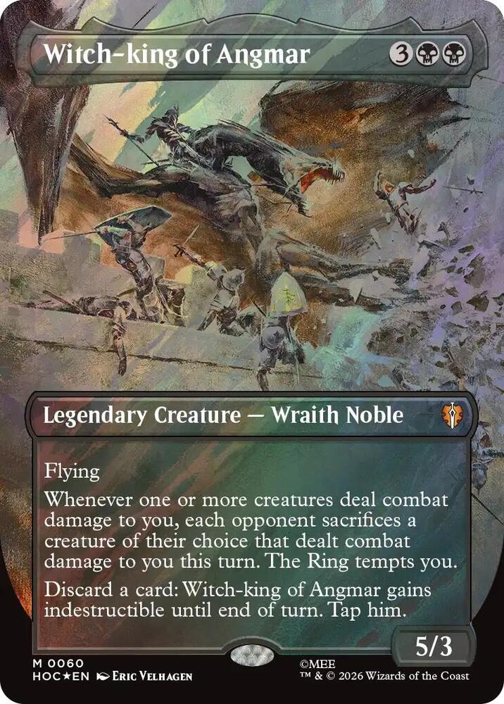 Witch-king of Angmar (Borderless) (Surge Foil) card image
