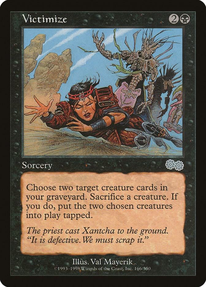 Victimize card image