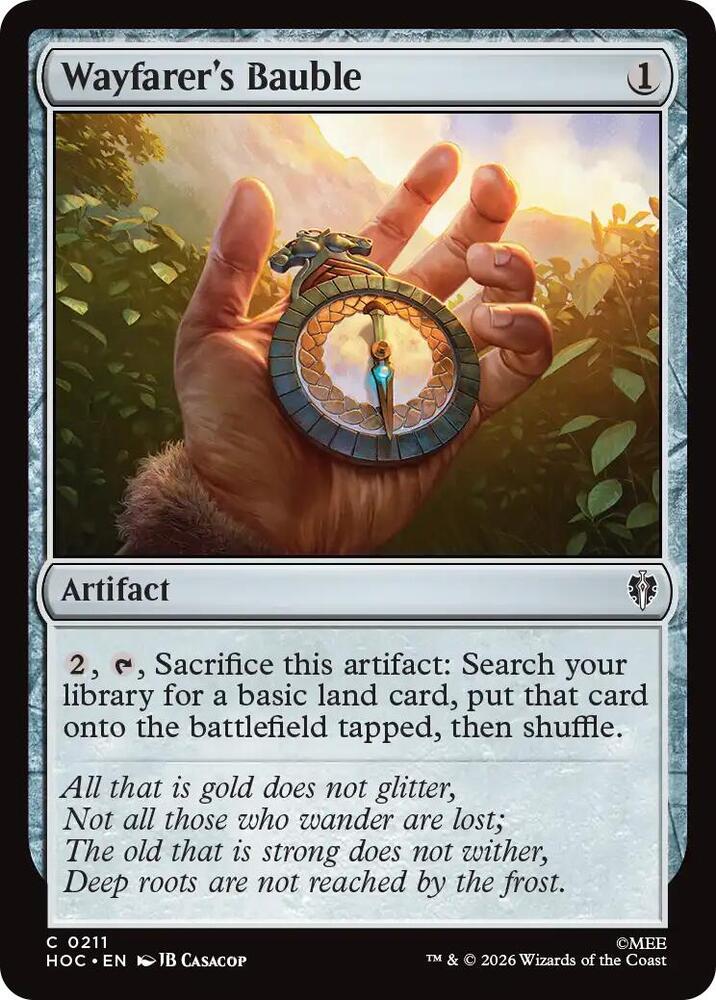 Wayfarer's Bauble card image