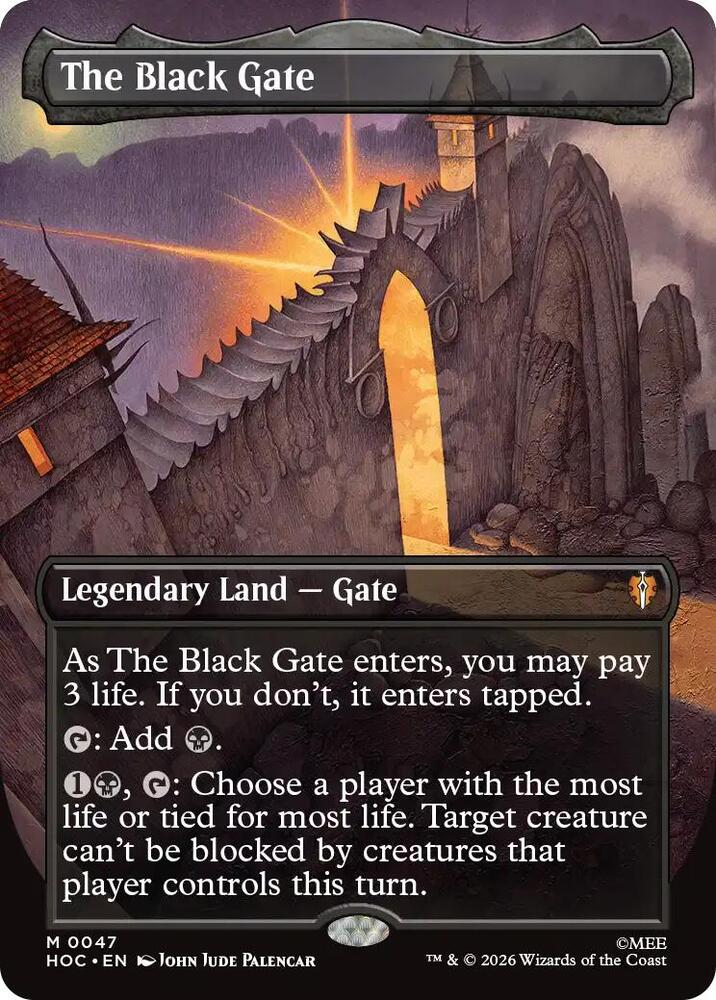 The Black Gate (Borderless) card image