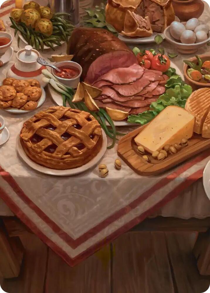 Bag End Banquet Art Card (5/12) card image