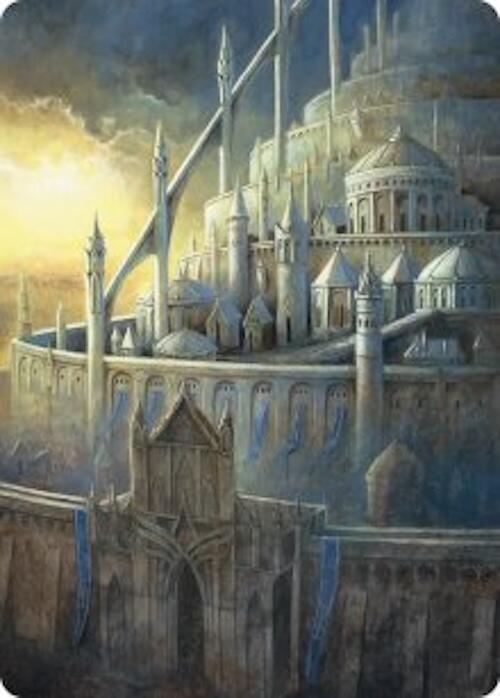 Minas Tirith Art Card card image