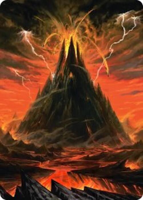 Mount Doom Art Card card image