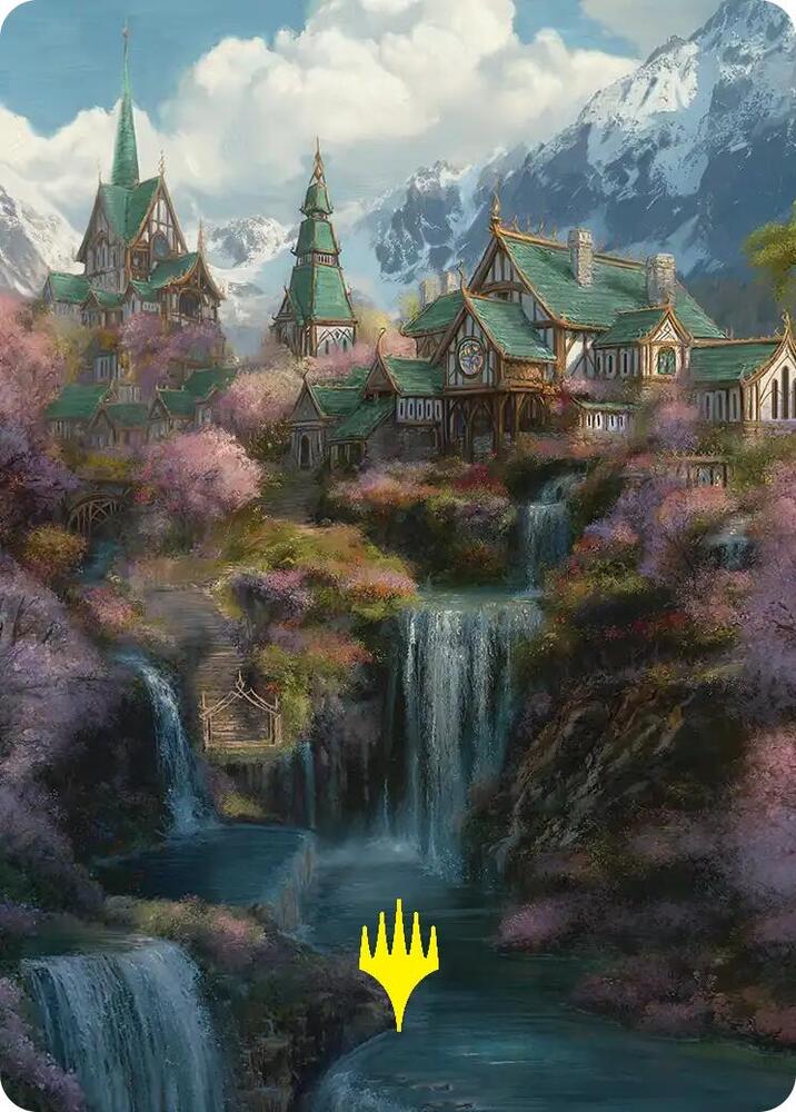 Rivendell Art Card (Gold-Stamped) card image