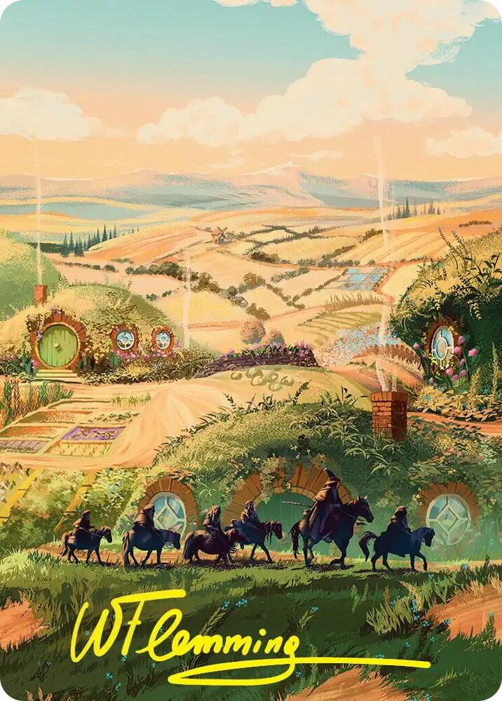 Plains Art Card (Gold-Stamped Signature) card image