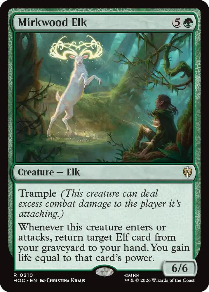 Mirkwood Elk card image