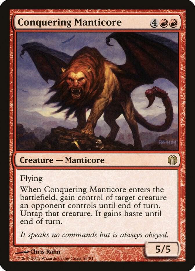 Conquering Manticore card image
