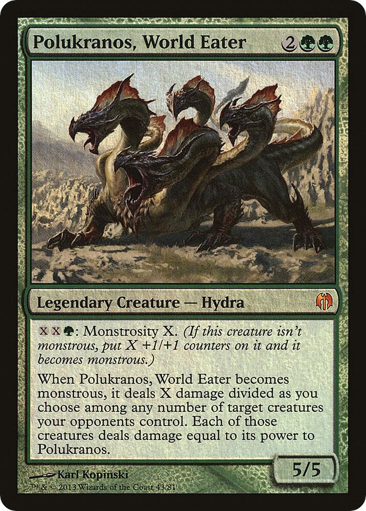 Polukranos, World Eater card image