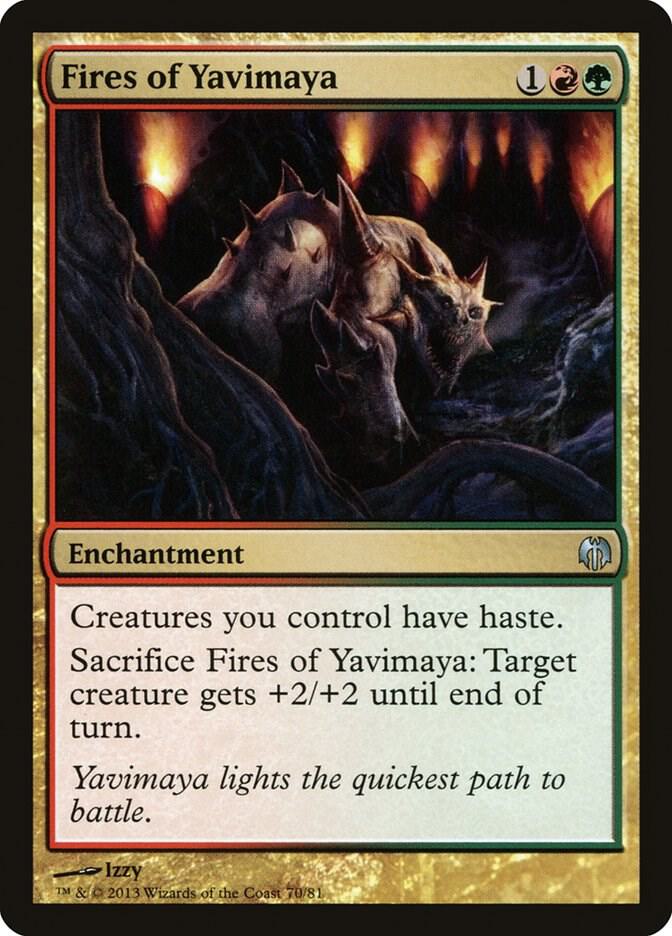 Fires of Yavimaya card image