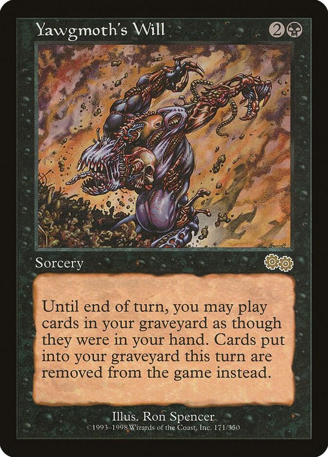 Yawgmoth's Will card image