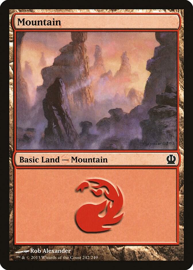 Mountain (242) card image