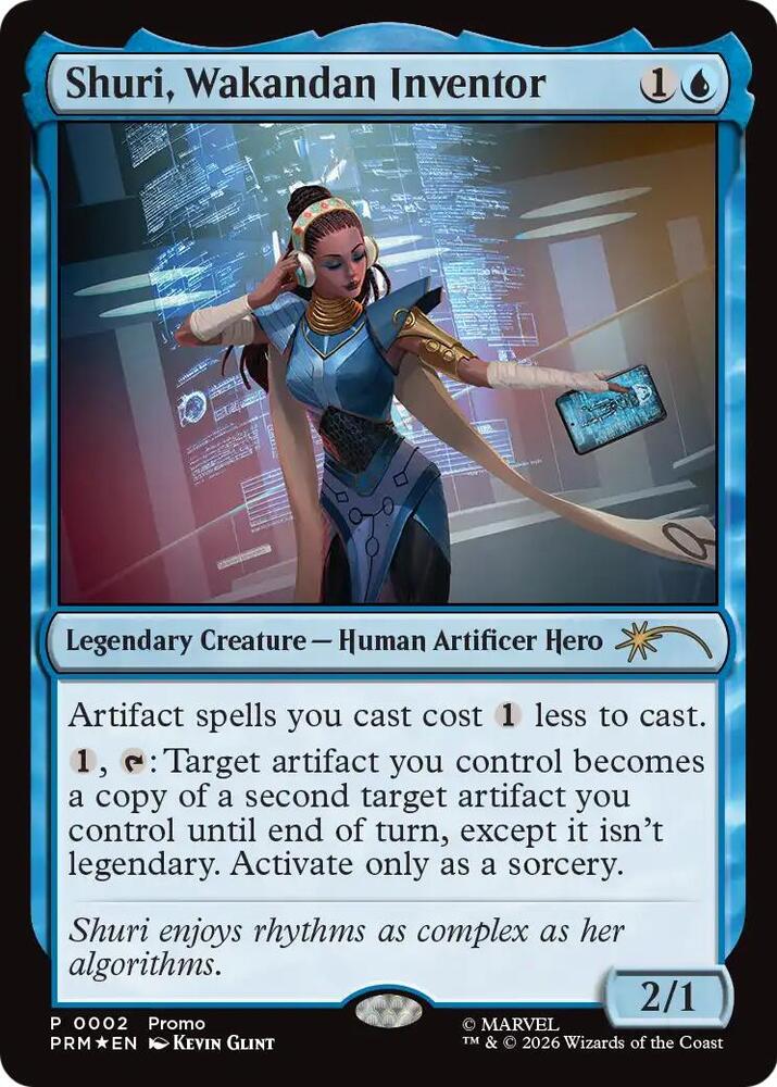 Shuri, Wakandan Inventor card image