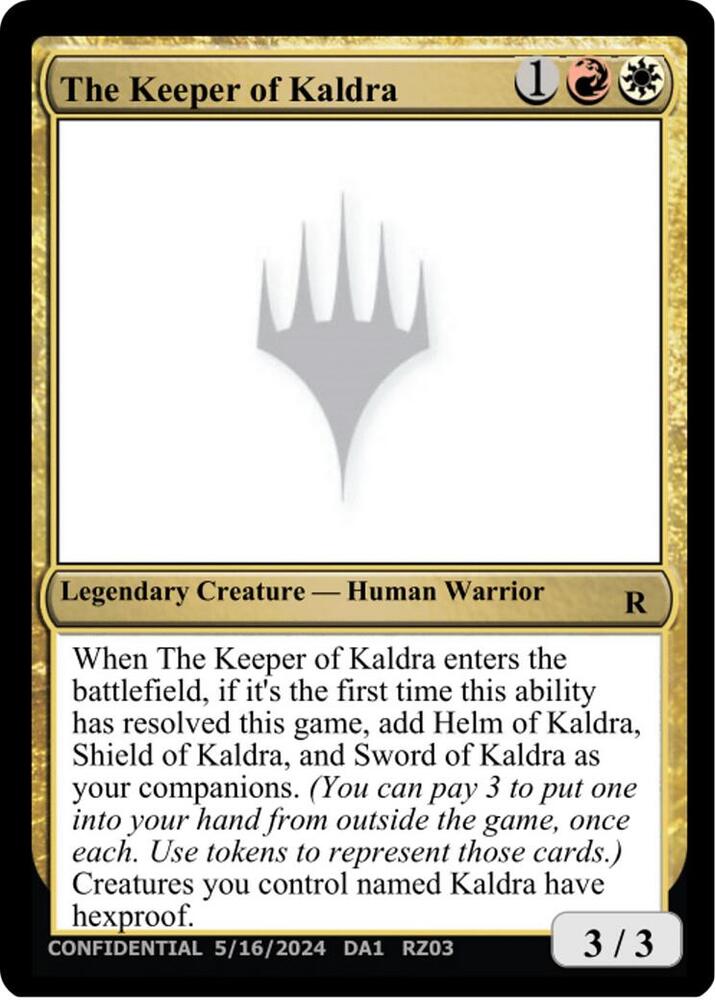 The Keeper of Kaldra card image
