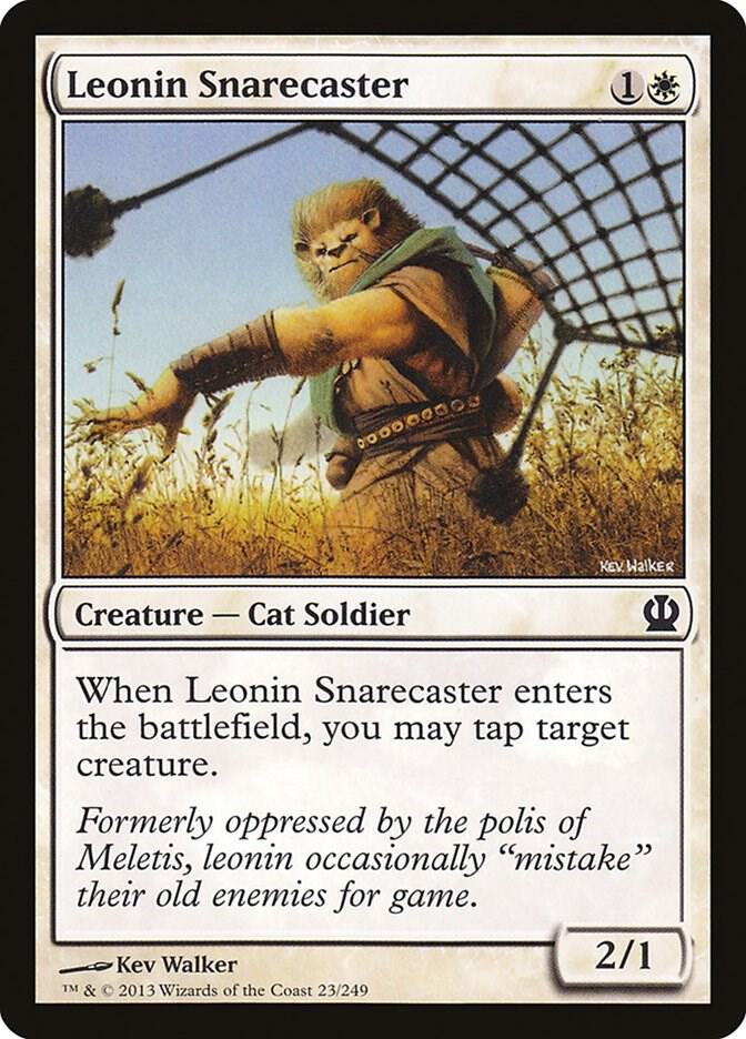 Leonin Snarecaster card image