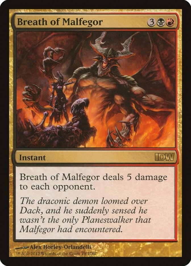 Breath of Malfegor (IDW Comics 2012) card image