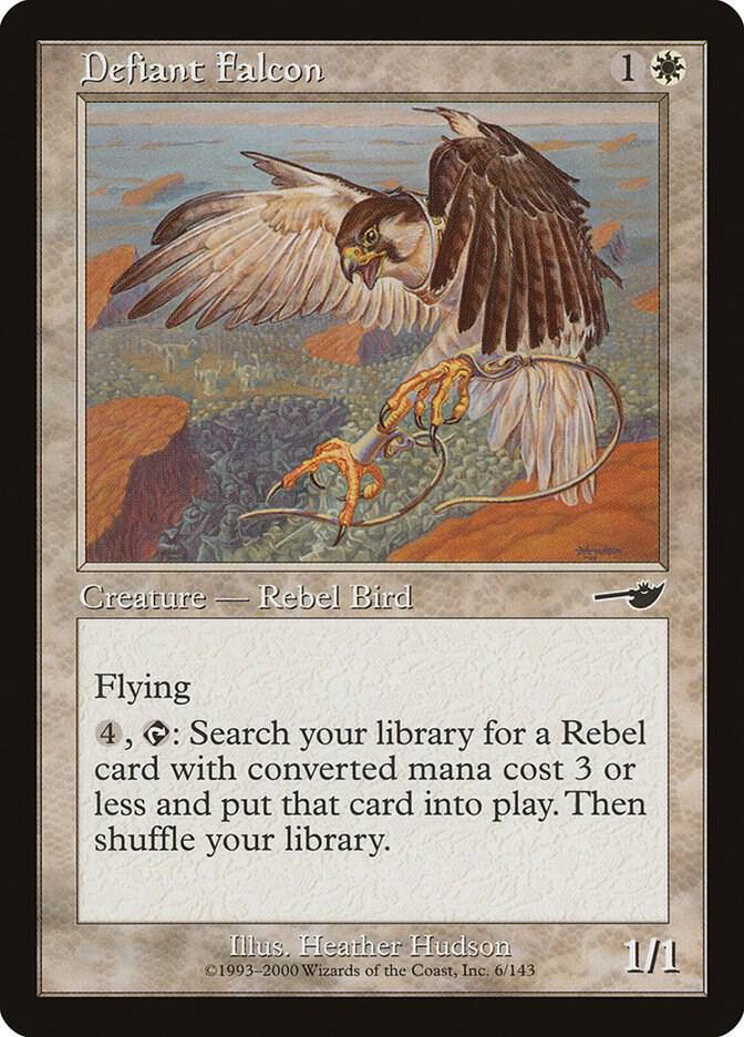 Defiant Falcon card image