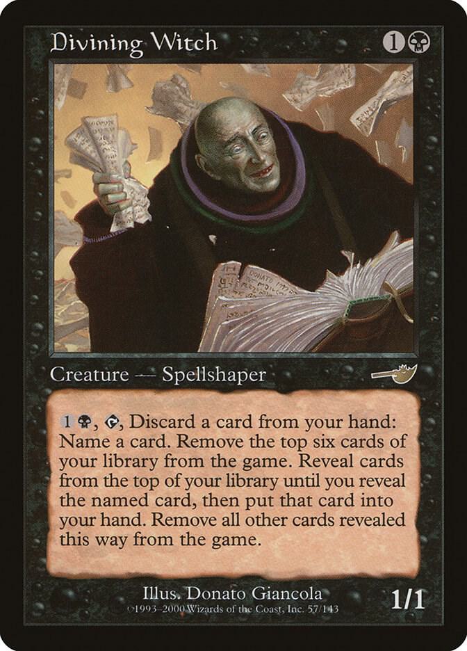 Divining Witch card image