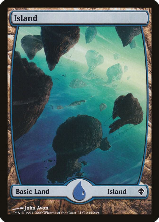 Island (234) - Full Art card image