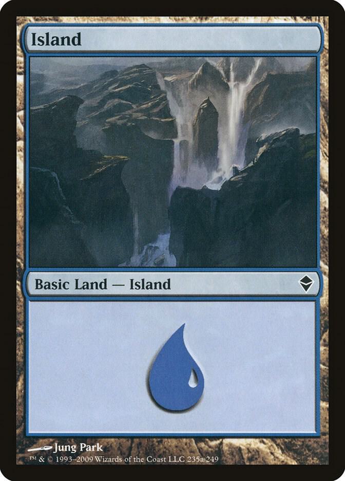 Island (235a) card image