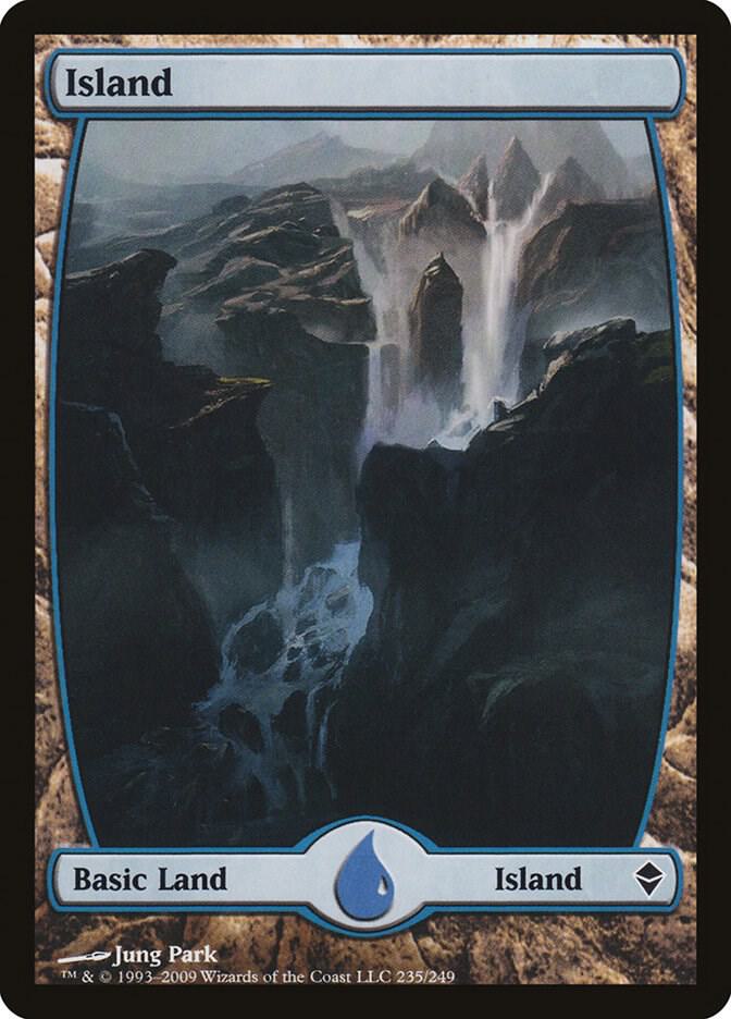 Island (235) - Full Art card image