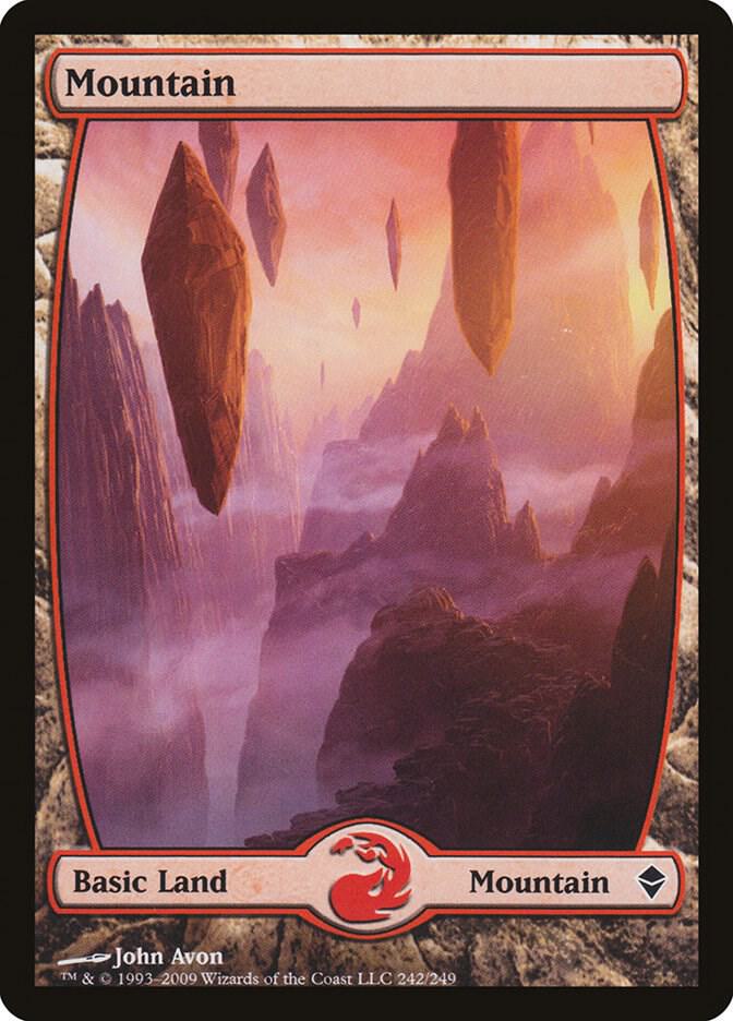 Mountain (242) - Full Art card image