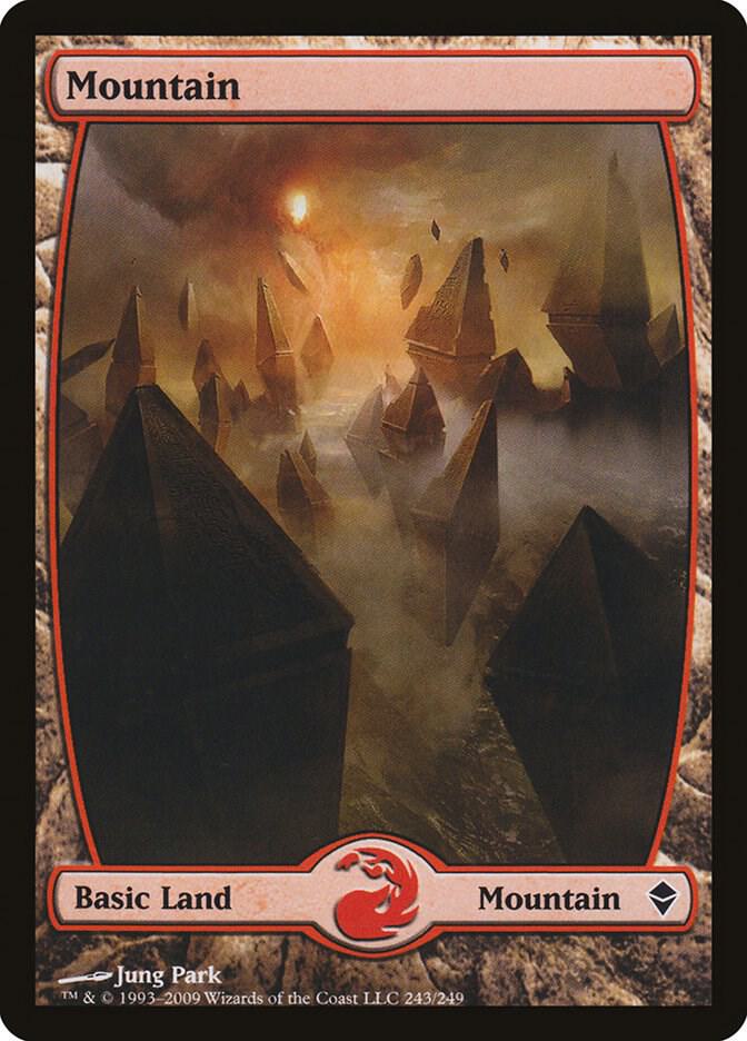 Mountain (243) - Full Art card image