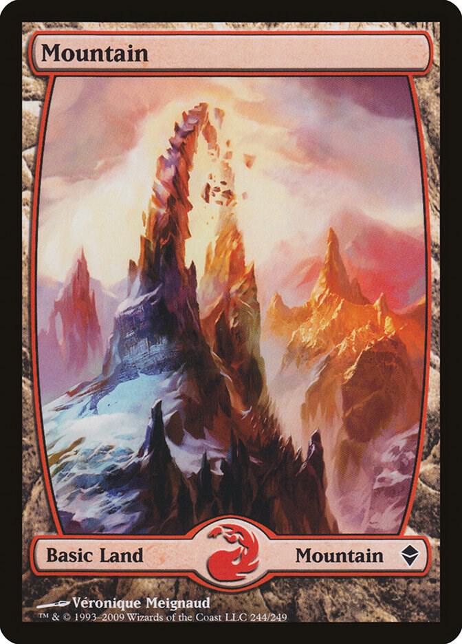Mountain (244) - Full Art card image