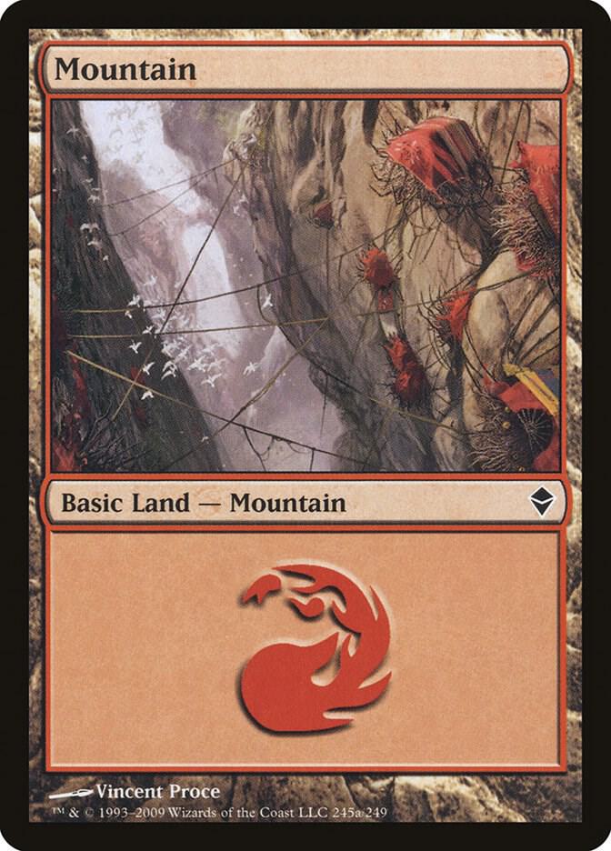 Mountain (245a) card image