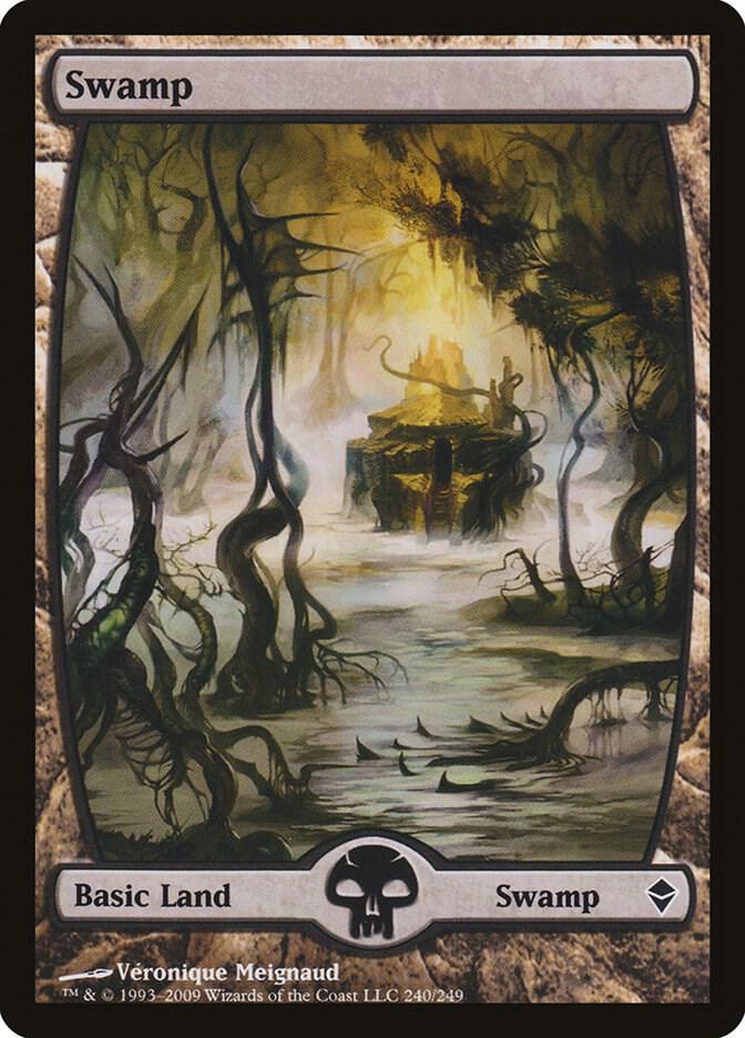 Swamp (240) - Full Art card image