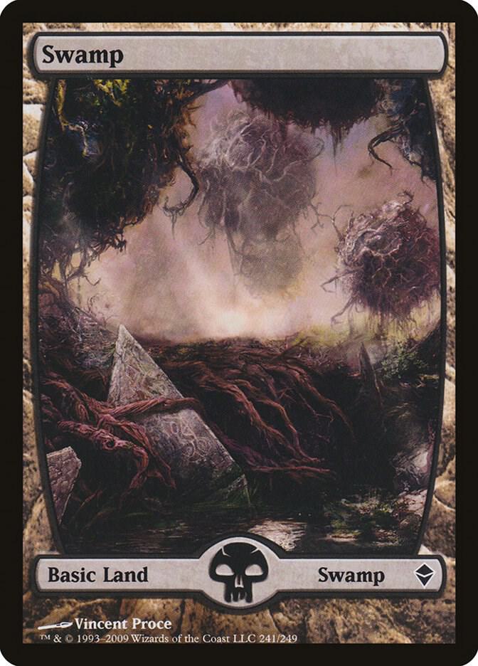 Swamp (241) - Full Art card image