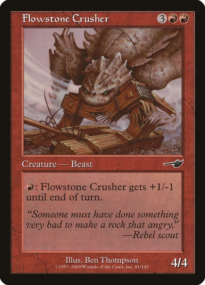 Flowstone Crusher card image